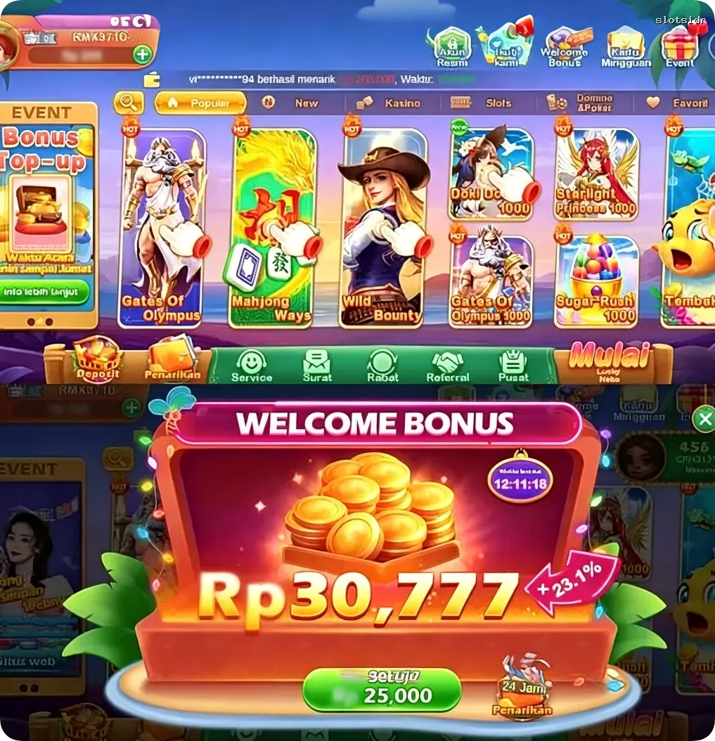 slotsidr Resmi - Unduh APK