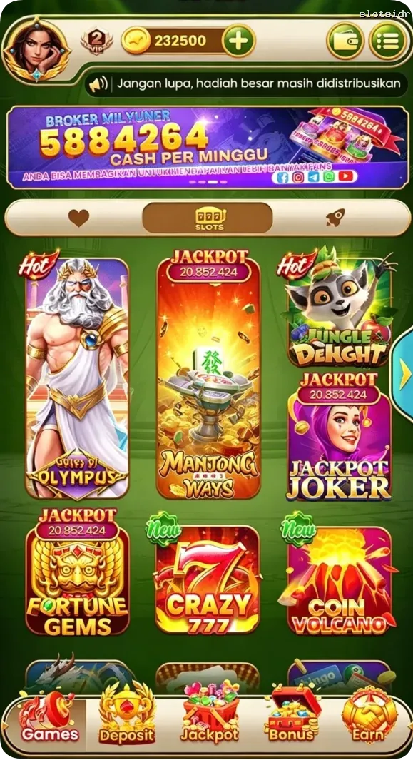slotsidr Preview - Resmi Unduh